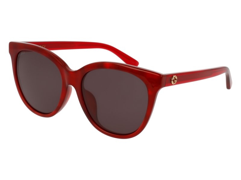 03 ochelari de soare cu rame rosii gucci
