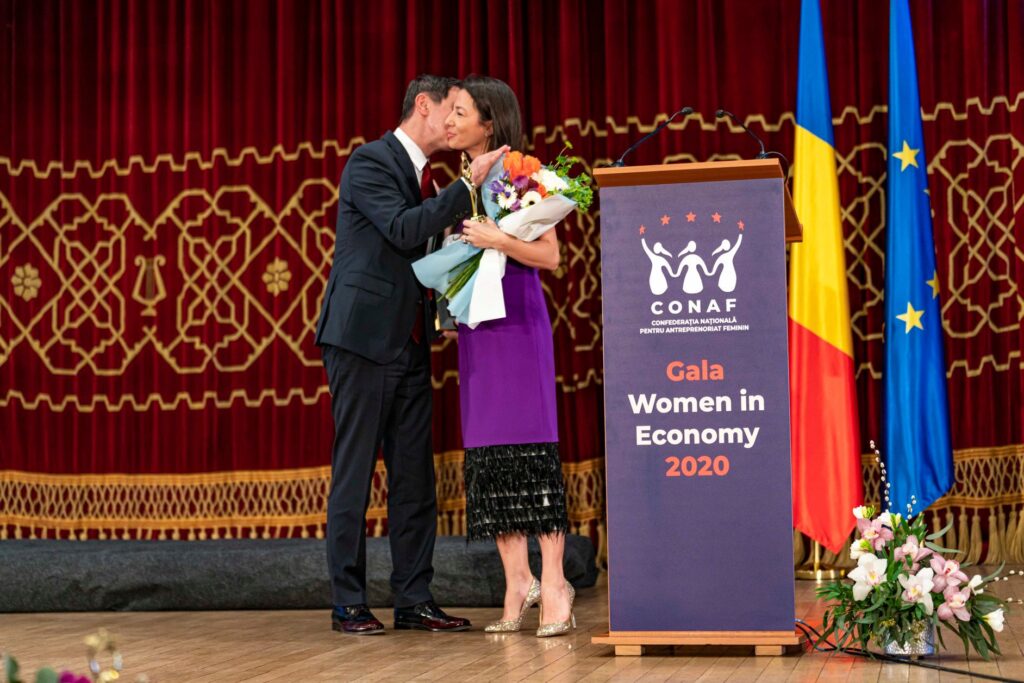 Mihai Leu & Mirela Bucovicean Gala Women in Economy 2020