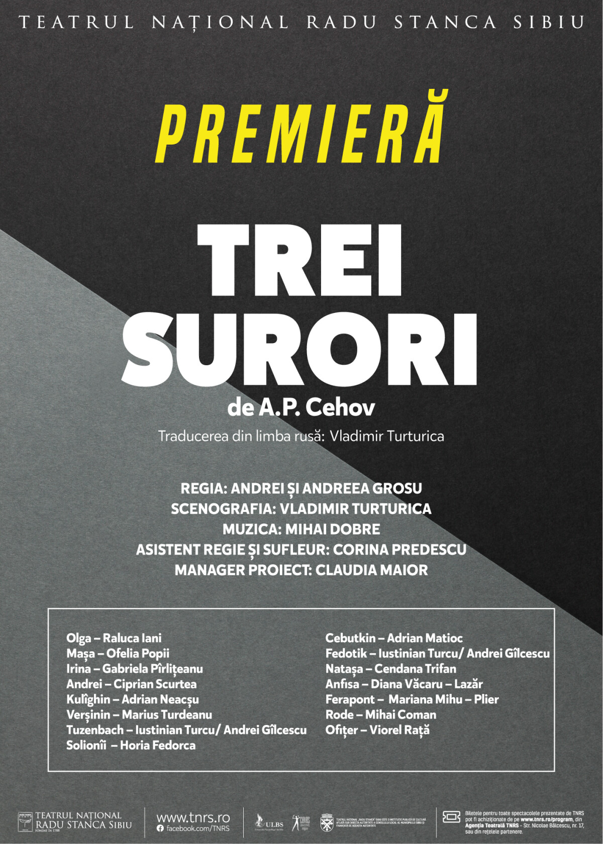 afis-TNRS Premiera-Trei Surori-web
