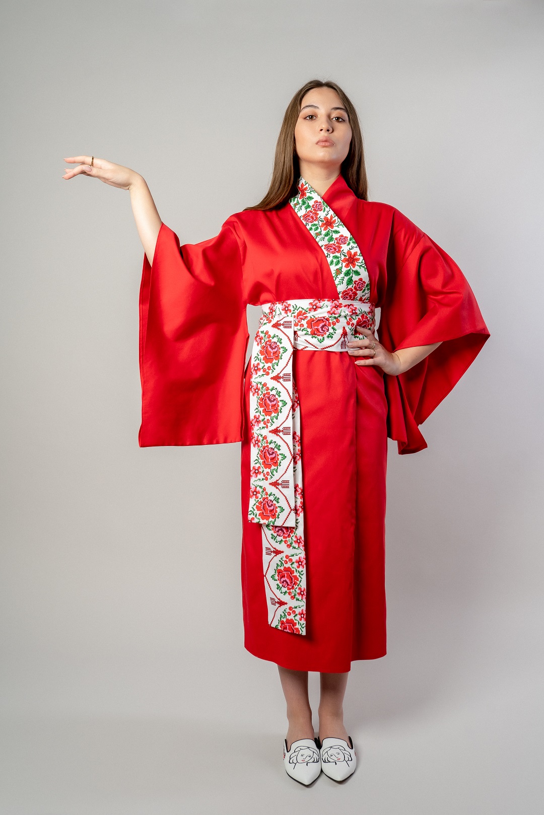 Akai Hana Kimono Photo Matei Edu