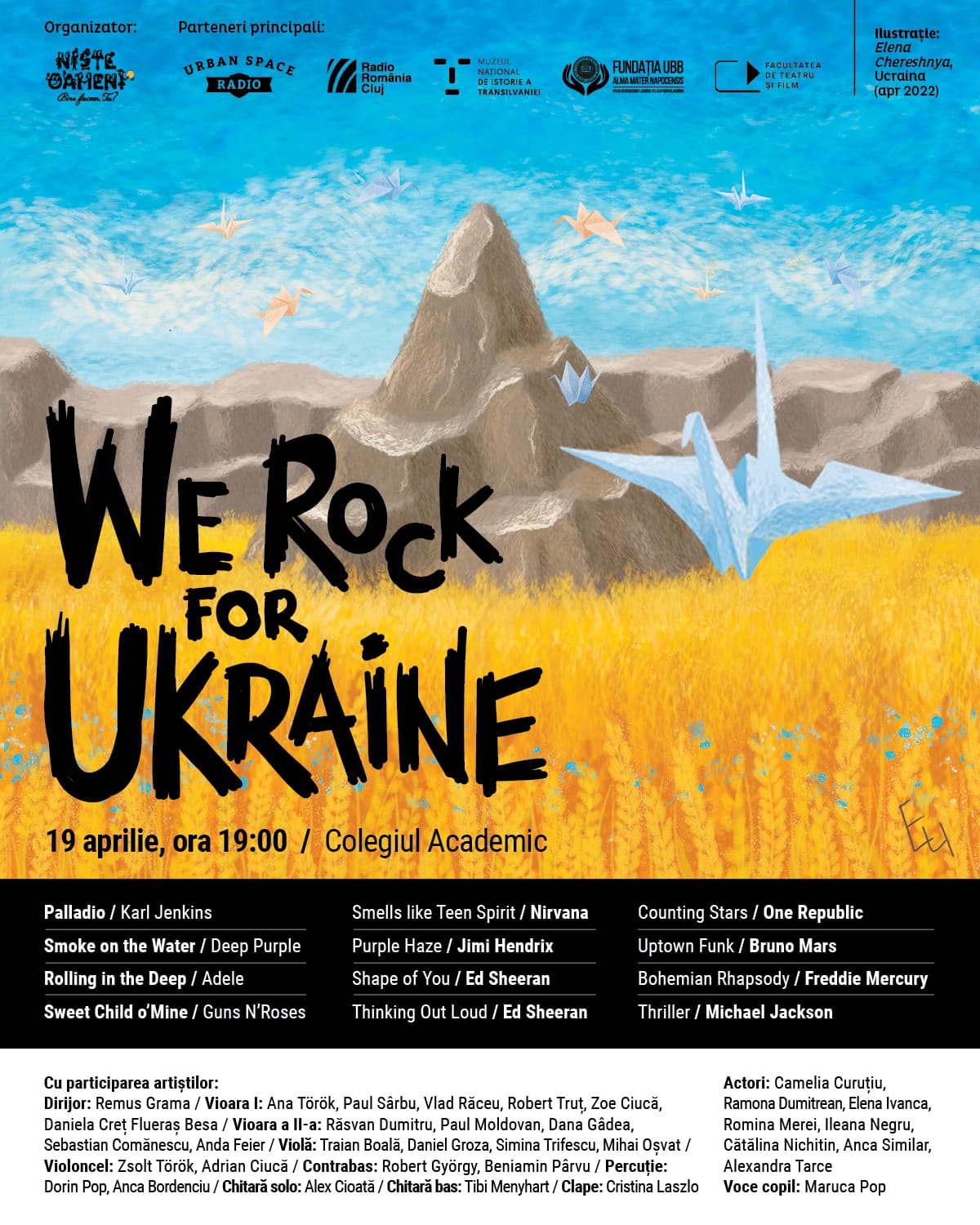 WE ROCK FOR UKRAINE THE WOMAN