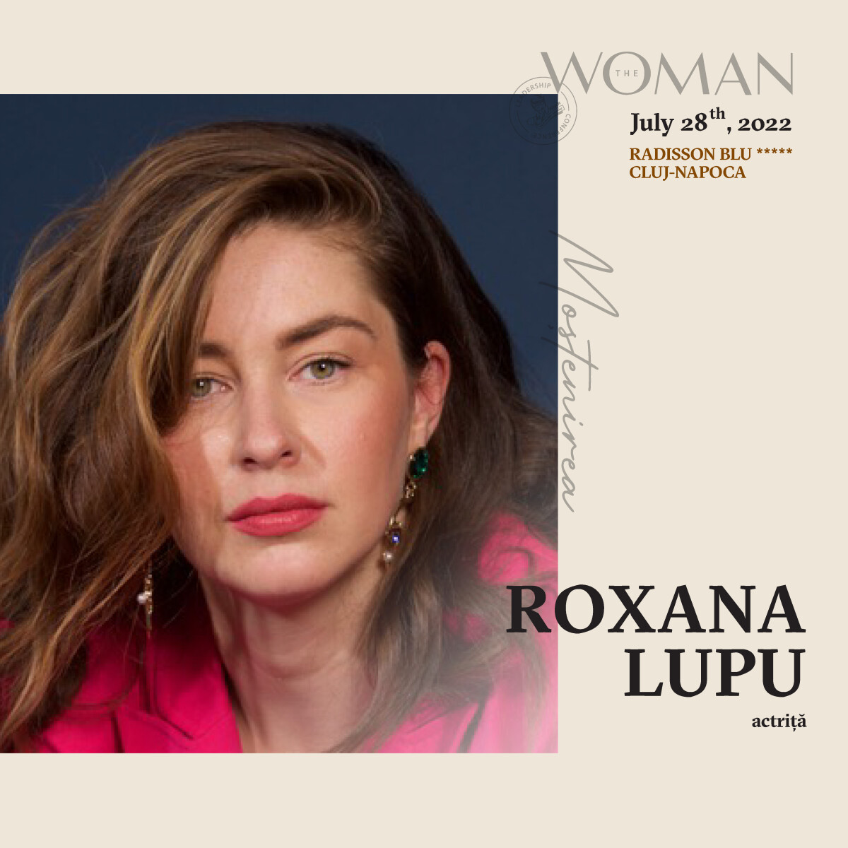 Roxana Lupu - The Woman - IG post